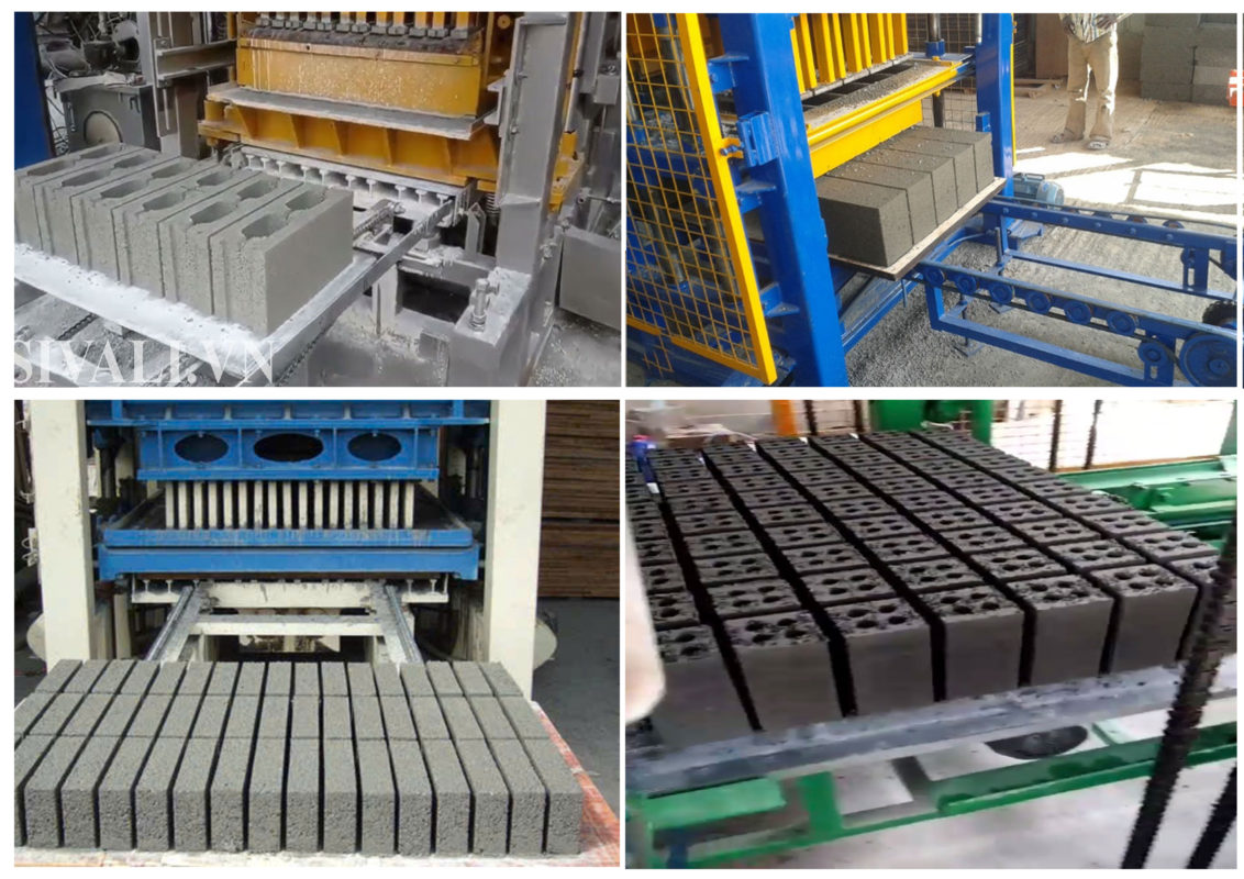 Máy ép gạch không nung Sivali Việt Nhật