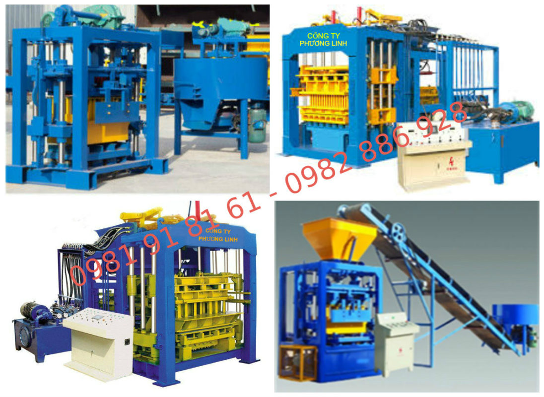 Máy ép gạch không nung Sivali Việt Nhật