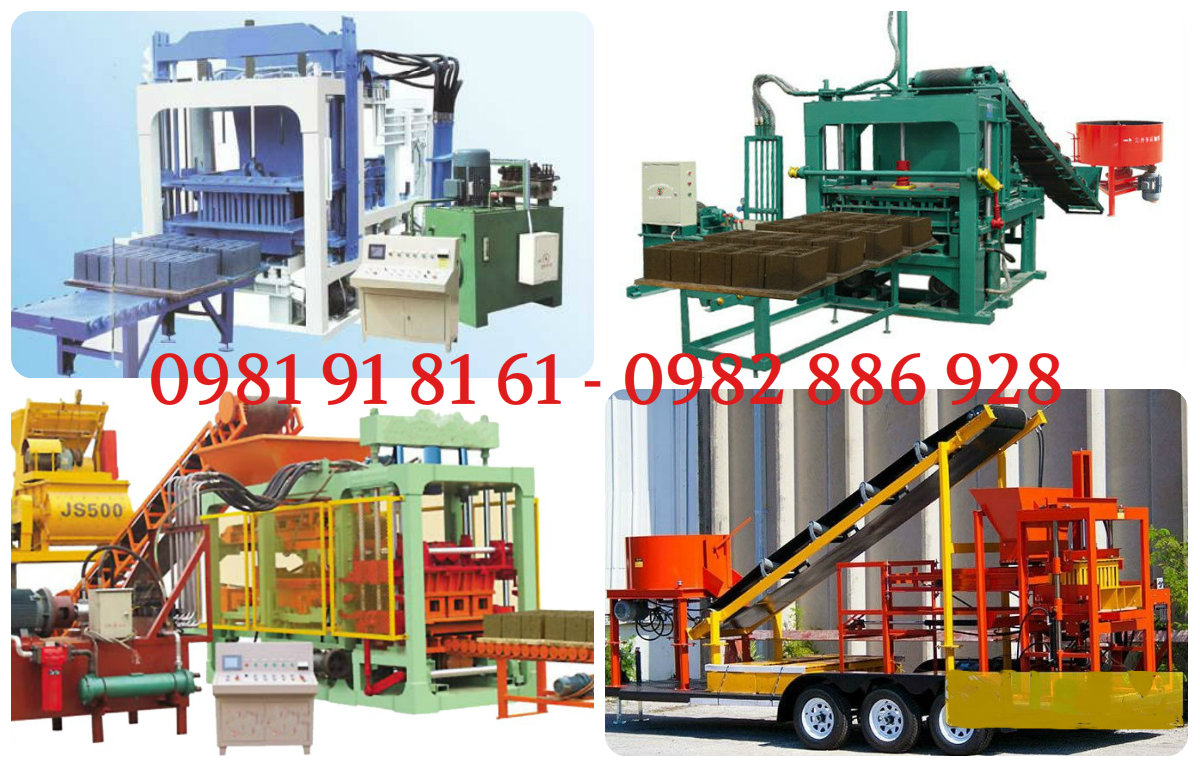 Máy đóng gạch không nung tự động Sivali Việt Nhật