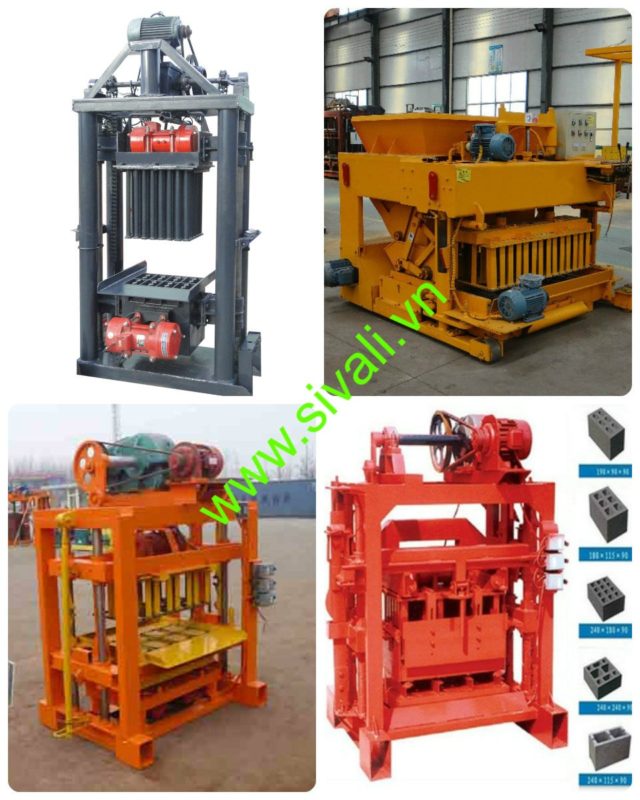Máy ép gạch không nung Sivali Việt Nhật