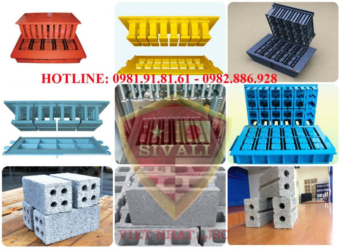 Máy ép gạch không nung Sivali Việt Nhật