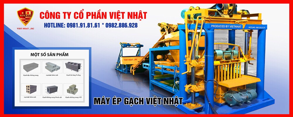 Máy ép gạch không nung Sivali Việt Nhật