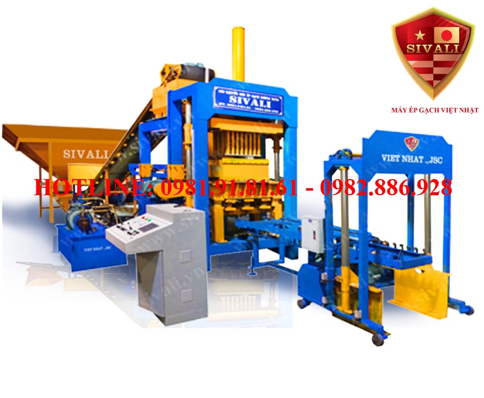 Máy ép gạch không nung Sivali Việt Nhật
