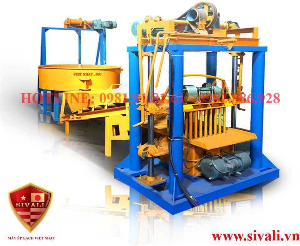 Máy ép gạch không nung Sivali Việt Nhật