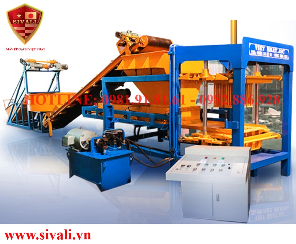 Máy ép gạch không nung Sivali Việt Nhật