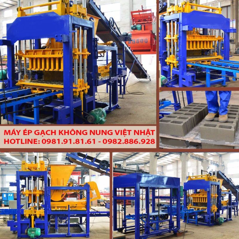 Máy ép gạch không nung Sivali Việt Nhật