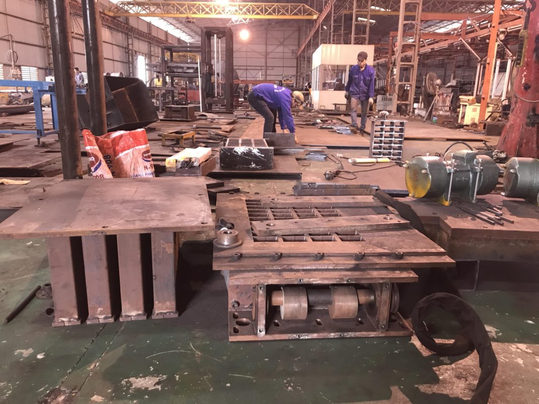 Máy ép gạch không nung Sivali Việt Nhật