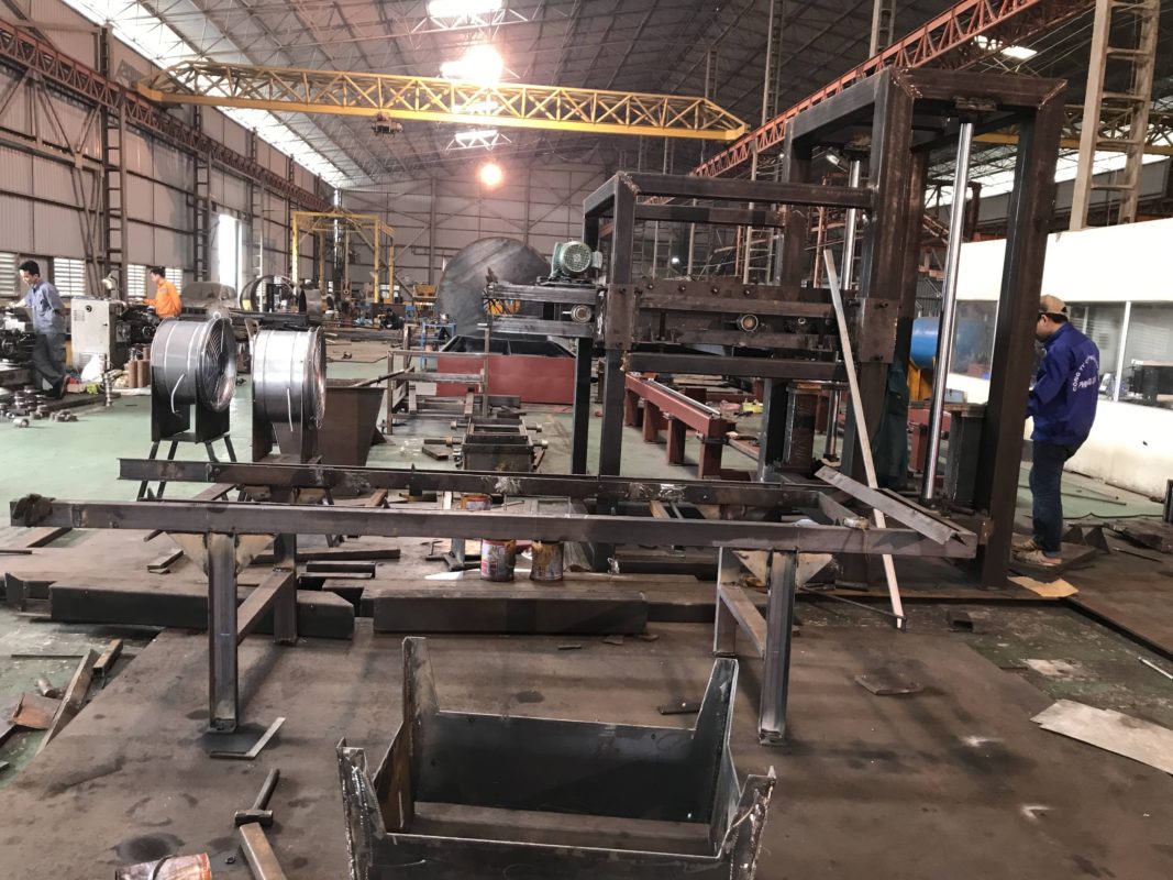 Máy ép gạch không nung Sivali Việt Nhật