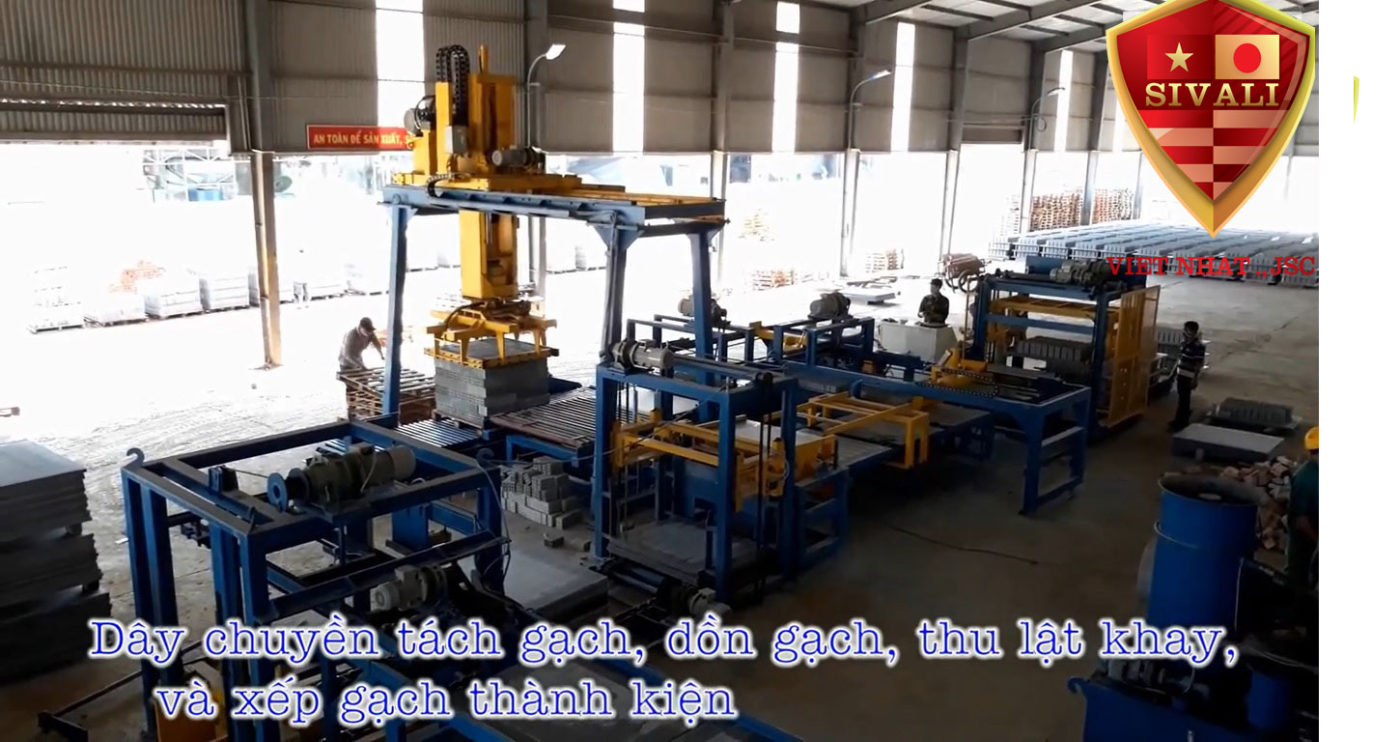 Máy ép gạch không nung Sivali Việt Nhật