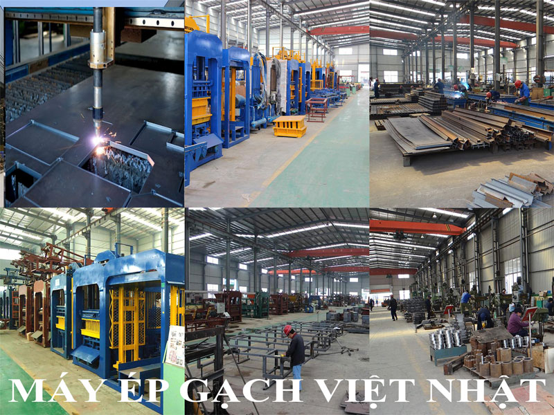 Máy ép gạch không nung Sivali Việt Nhật