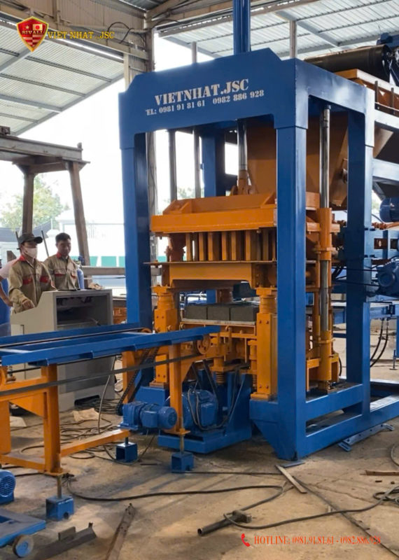 Máy ép gạch không nung Sivali Việt Nhật