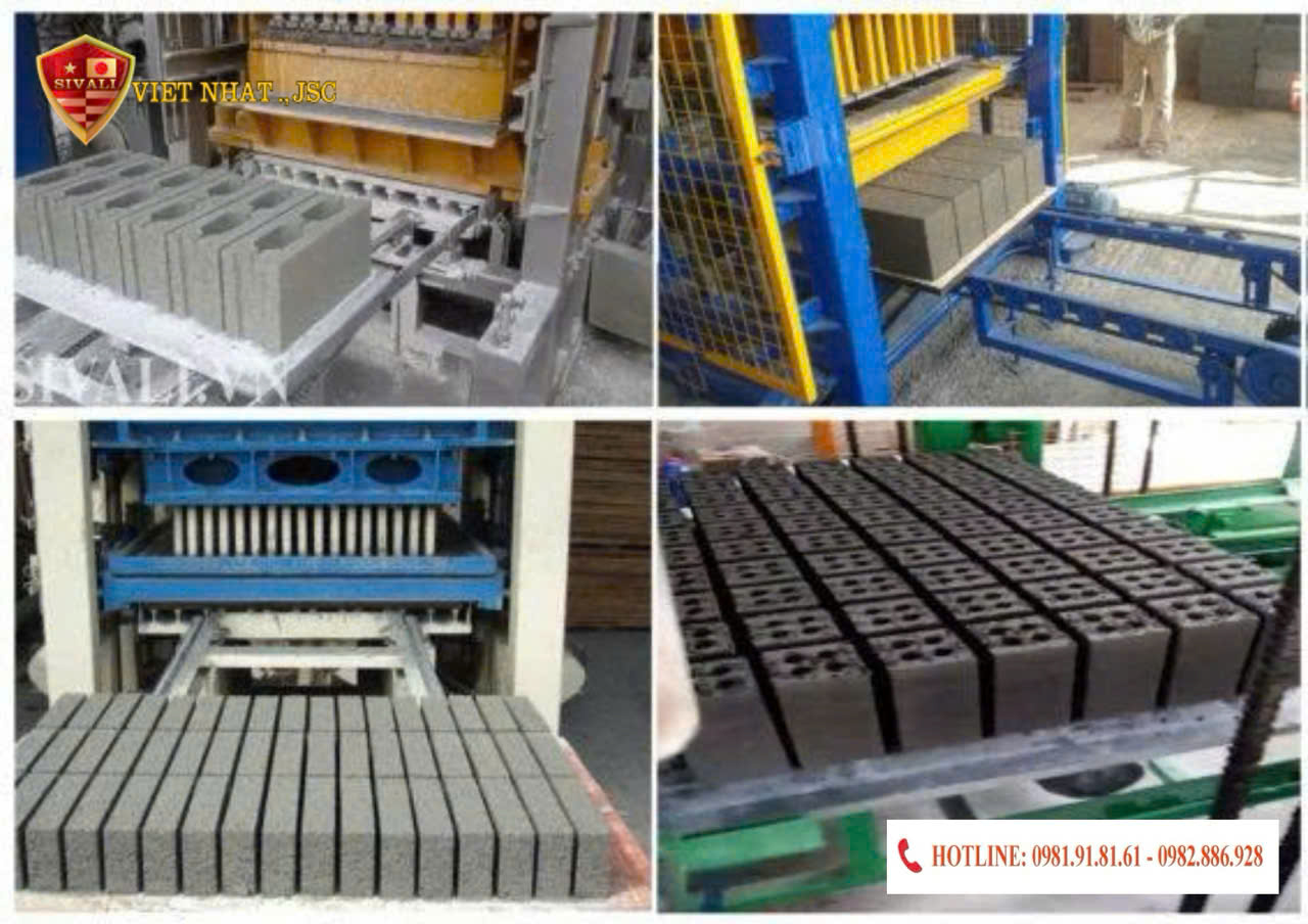 giá máy ép gạch block