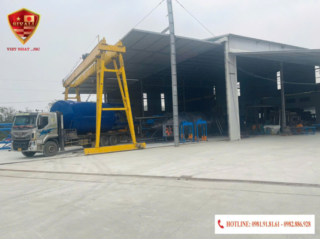 Máy ép gạch không nung Sivali Việt Nhật