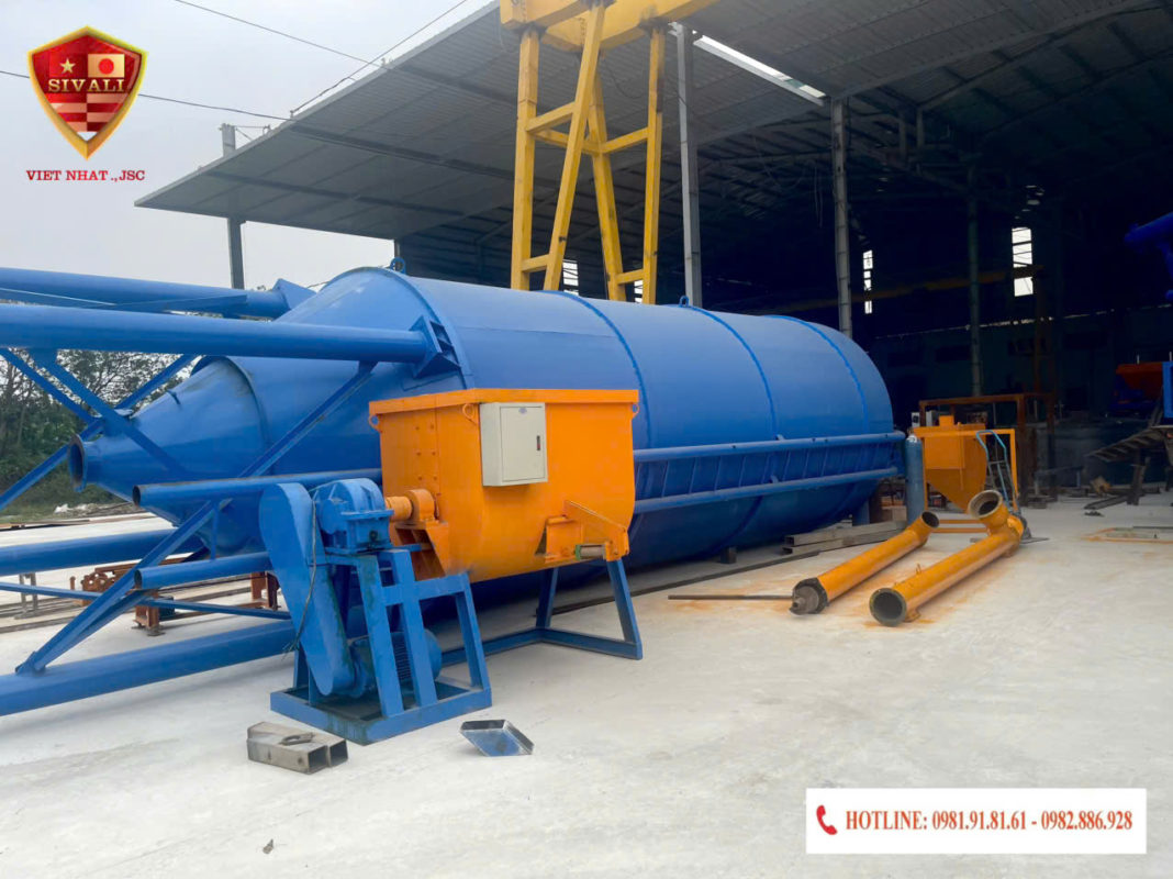 Máy ép gạch không nung Sivali Việt Nhật