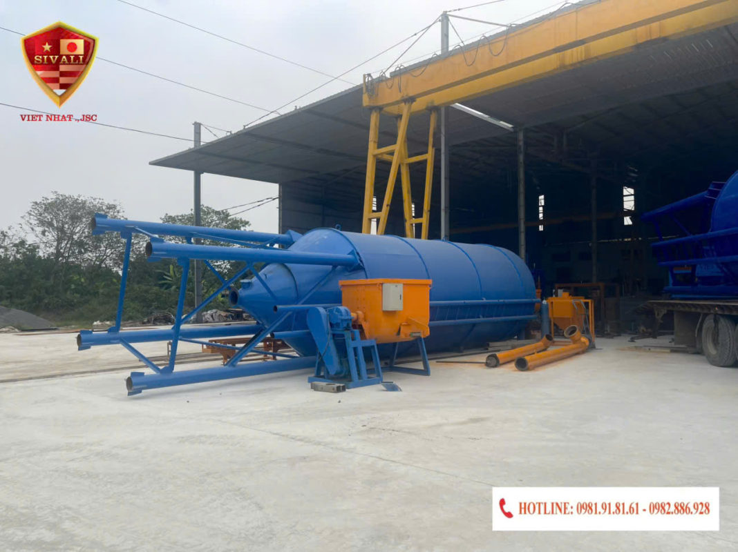 Máy ép gạch không nung Sivali Việt Nhật