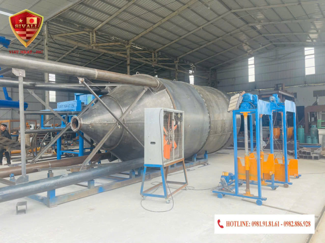 Máy ép gạch không nung Sivali Việt Nhật