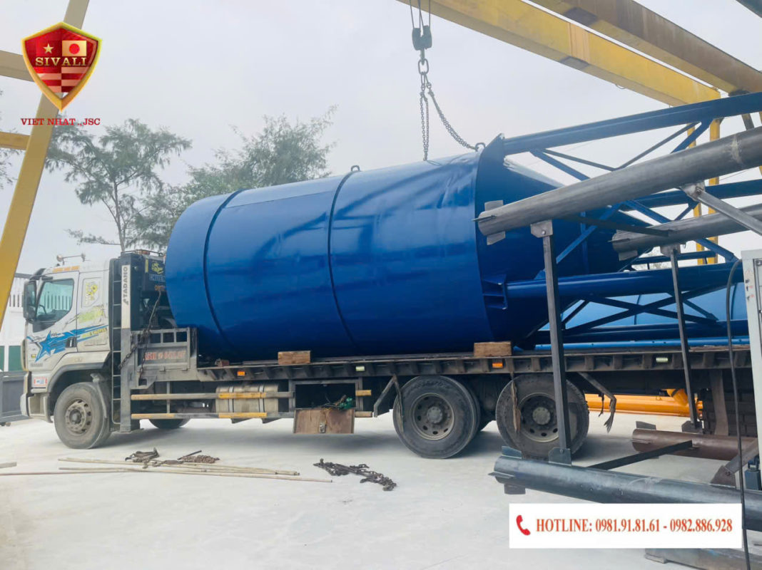 Máy ép gạch không nung Sivali Việt Nhật