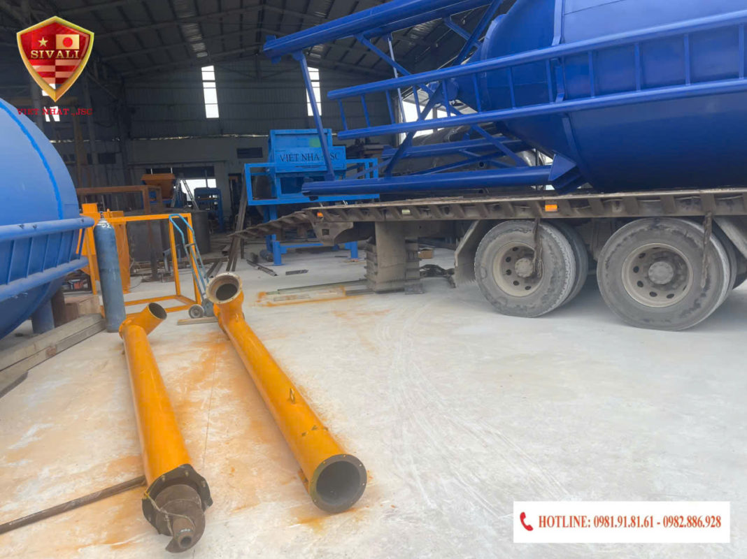 Máy ép gạch không nung Sivali Việt Nhật