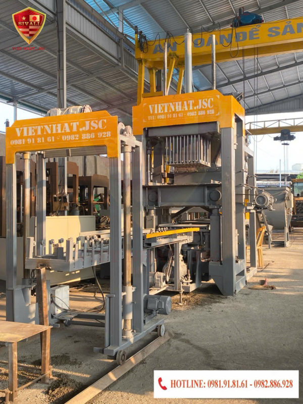 Máy ép gạch không nung Sivali Việt Nhật