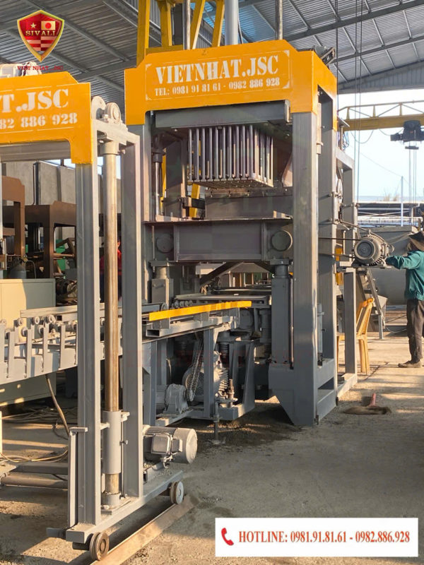 Máy ép gạch không nung Sivali Việt Nhật