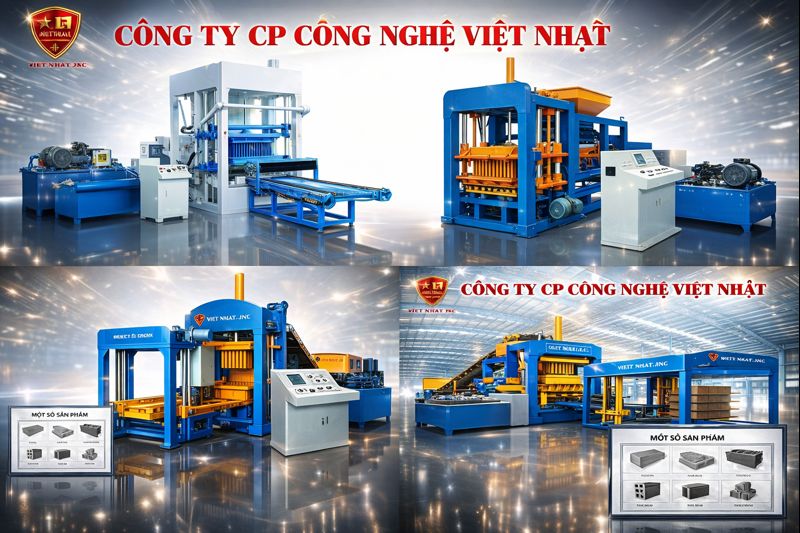 máy ép gạch không nung tự động