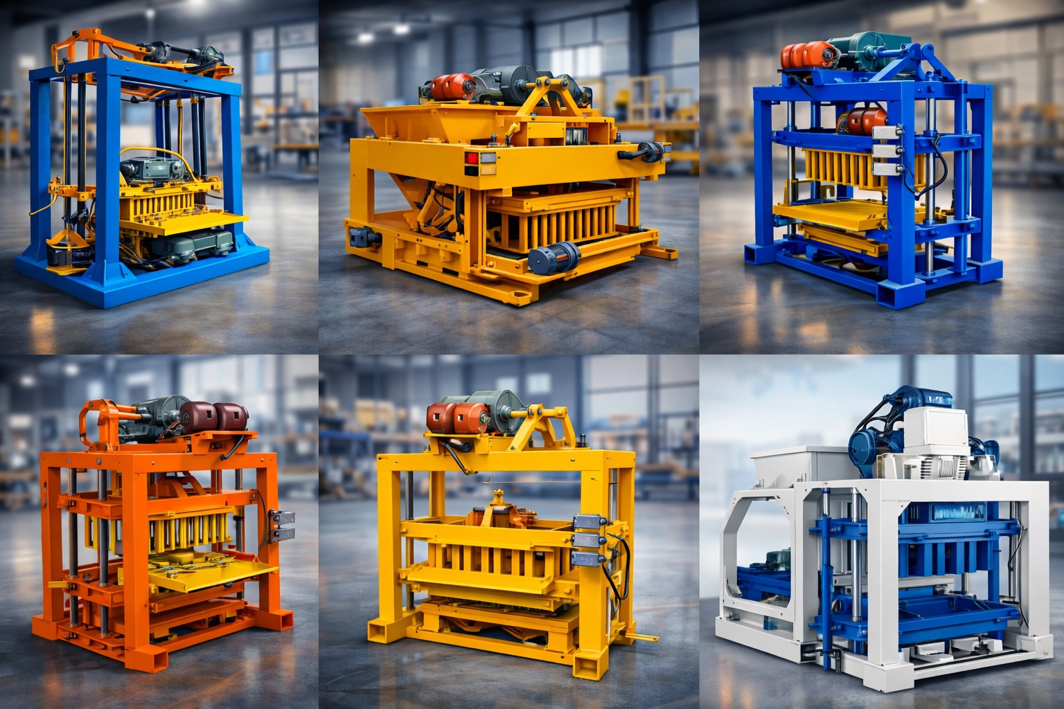 máy ép gạch thủ công