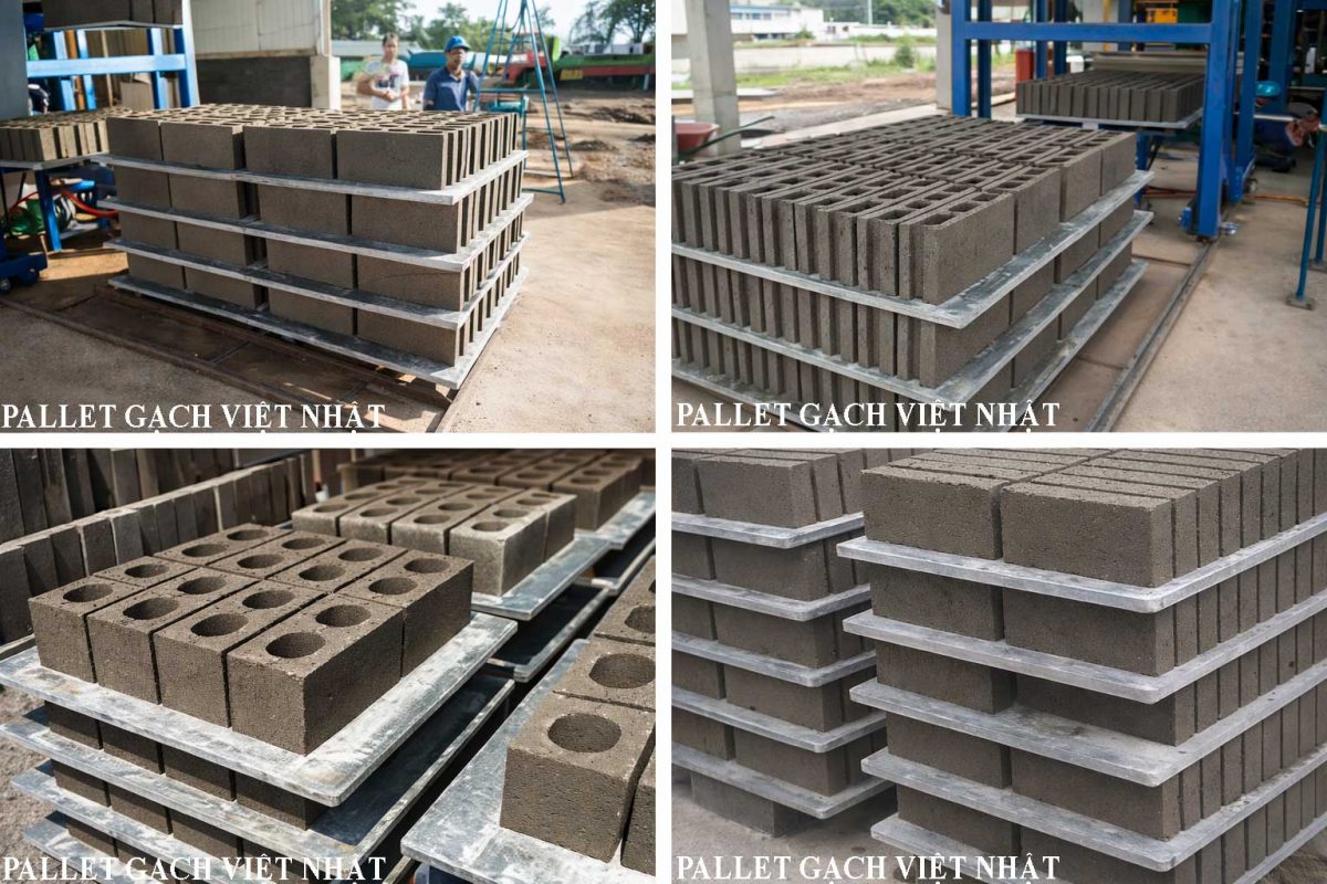 Máy ép gạch không nung Việt Nhật